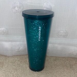 Teal Starbucks Cup